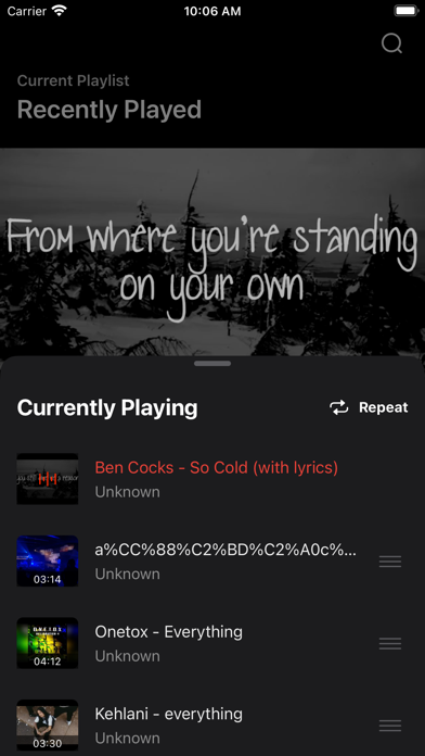 Snap Music - Offline Music Screenshot