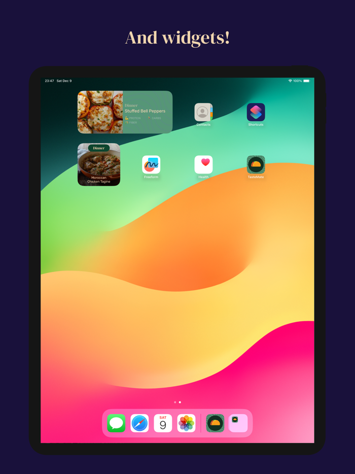 TasteMate Airfryer recipes