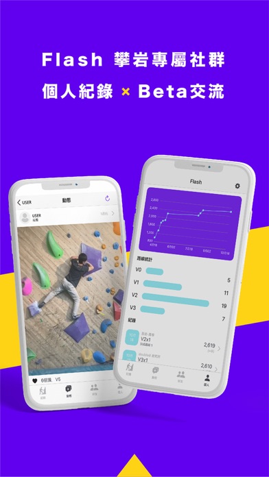 Flash：專屬完攀記錄Appのおすすめ画像1