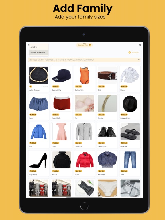 Sizes Now iPad screenshot 2 - Lifestyle app