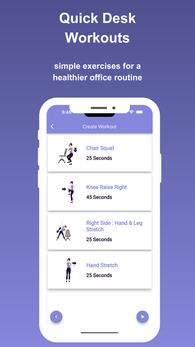 Office Workout & Wellness Screenshot