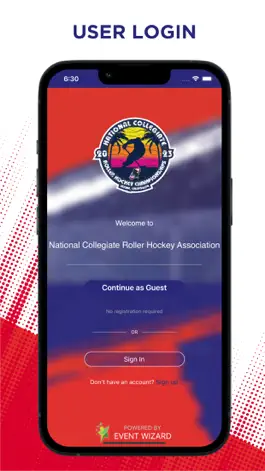 Game screenshot NCRHA Collegiate Roller Hockey apk