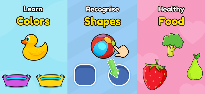 Toddler Educational Games 2-4y