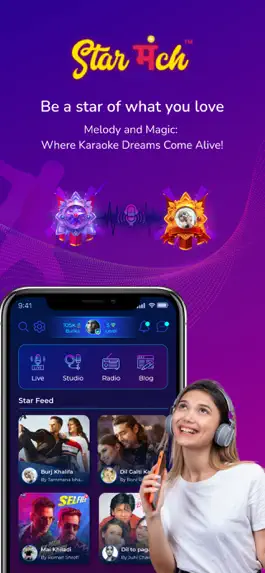 Game screenshot StarManch: Sing Karaoke Songs mod apk