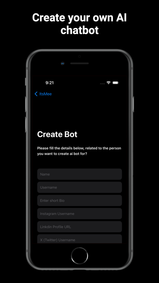 #3. ItsMee,AI chatbot for creators (iOS) 由: Shobhana Yadav