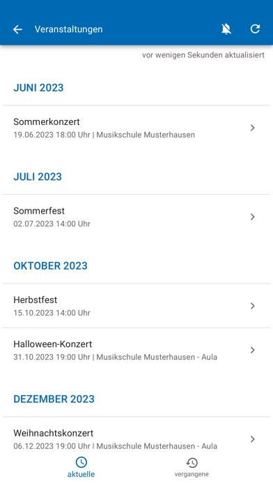 Jugendmusikschule Hamburg Screenshot