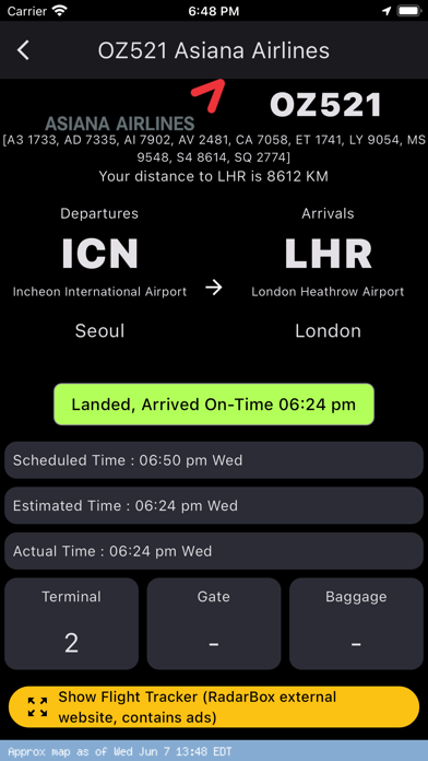 Screenshot #2 pour Paris CDG Airport: Flights