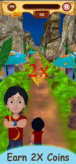 Game screenshot Shiva Jungle Run apk