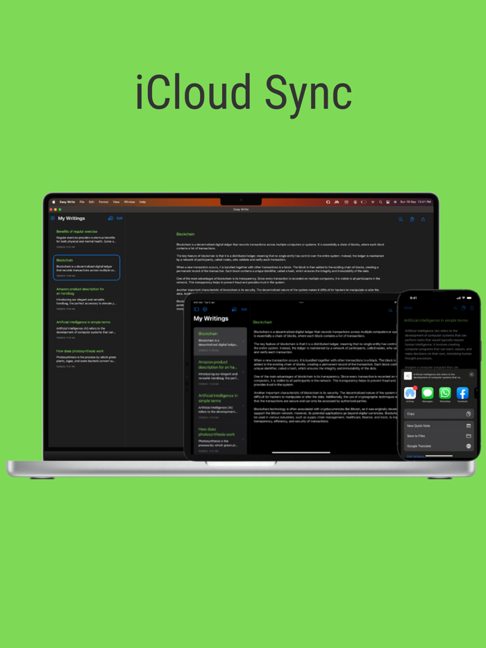 Easy Write - Writing Assistant