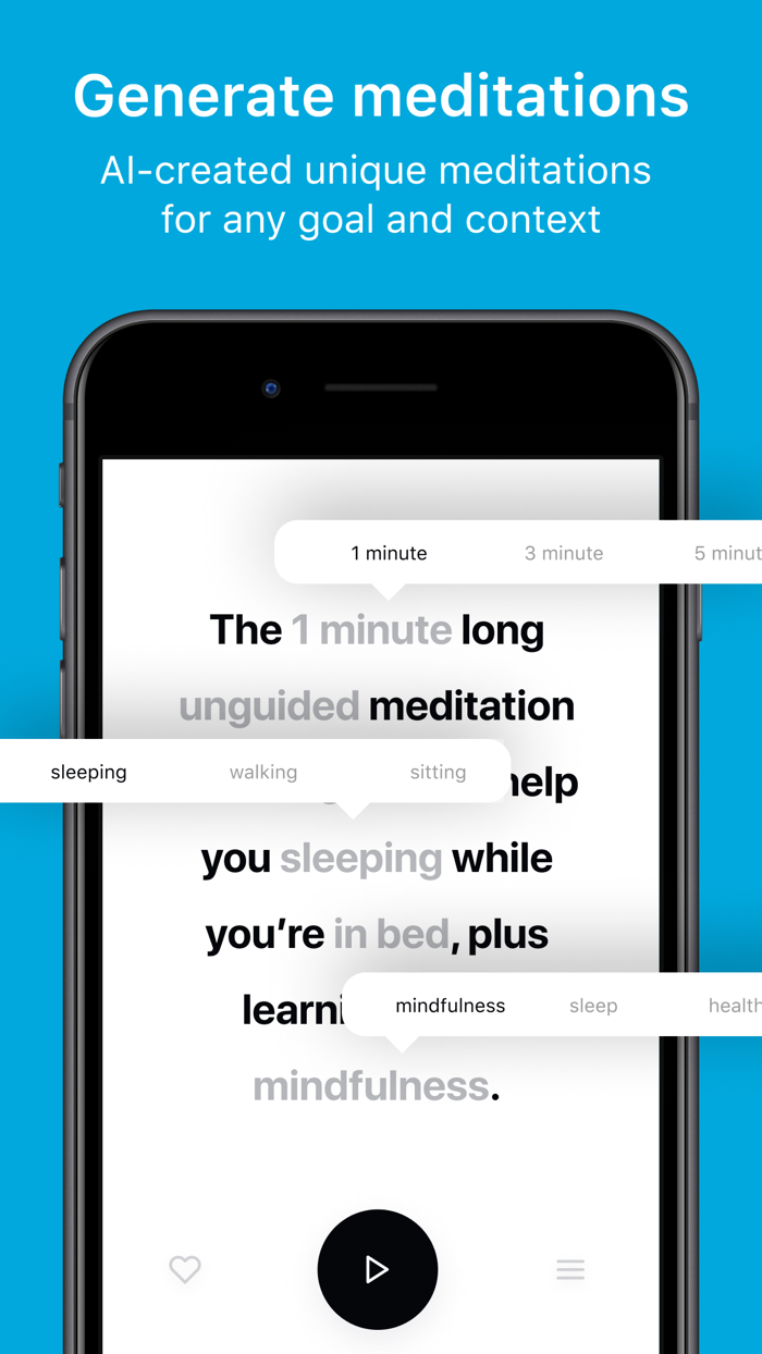 Selfo · AI Meditation Maker
