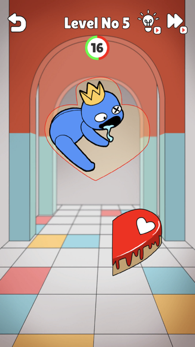 Finger Skill Heart Monster Screenshot