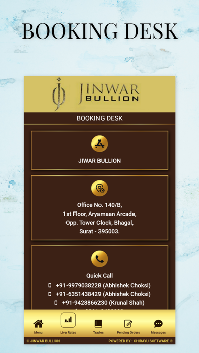 JINWAR BULLION Screenshot