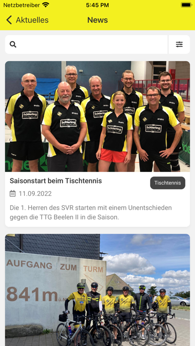 Sportverein Rinkerode 1912 Screenshot