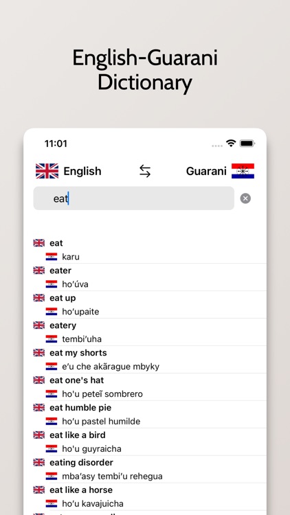 Guarani-English Dictionary