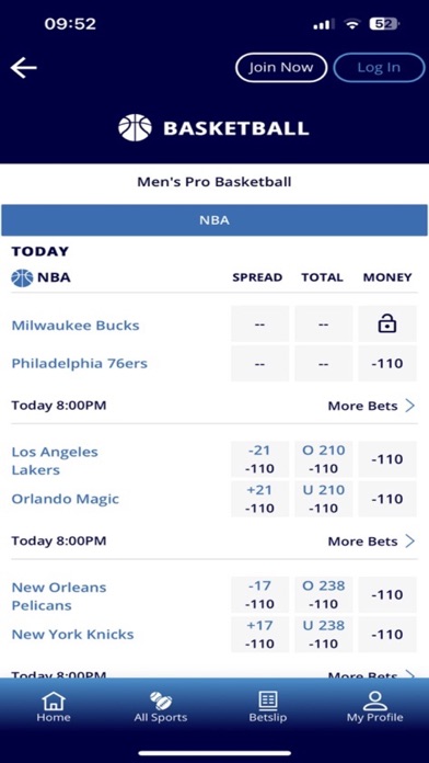 PALACE SPORTS BOOK Screenshot