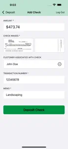 JSSB Mobile Business Deposit screenshot #4 for iPhone