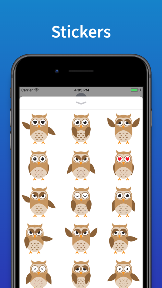 Owl Emoji & Stickers for text - 1.2 - (iOS)