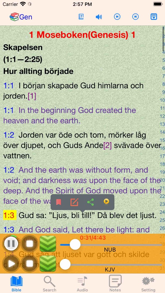 Swedish Finnish English Bible - 1.9 - (iOS)
