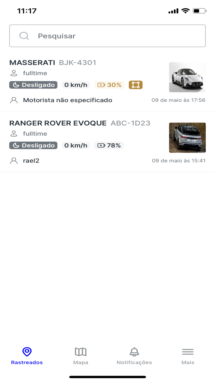 Proteja-se Rastreamentos