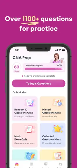 Game screenshot CNA Exam Practice 2023 mod apk