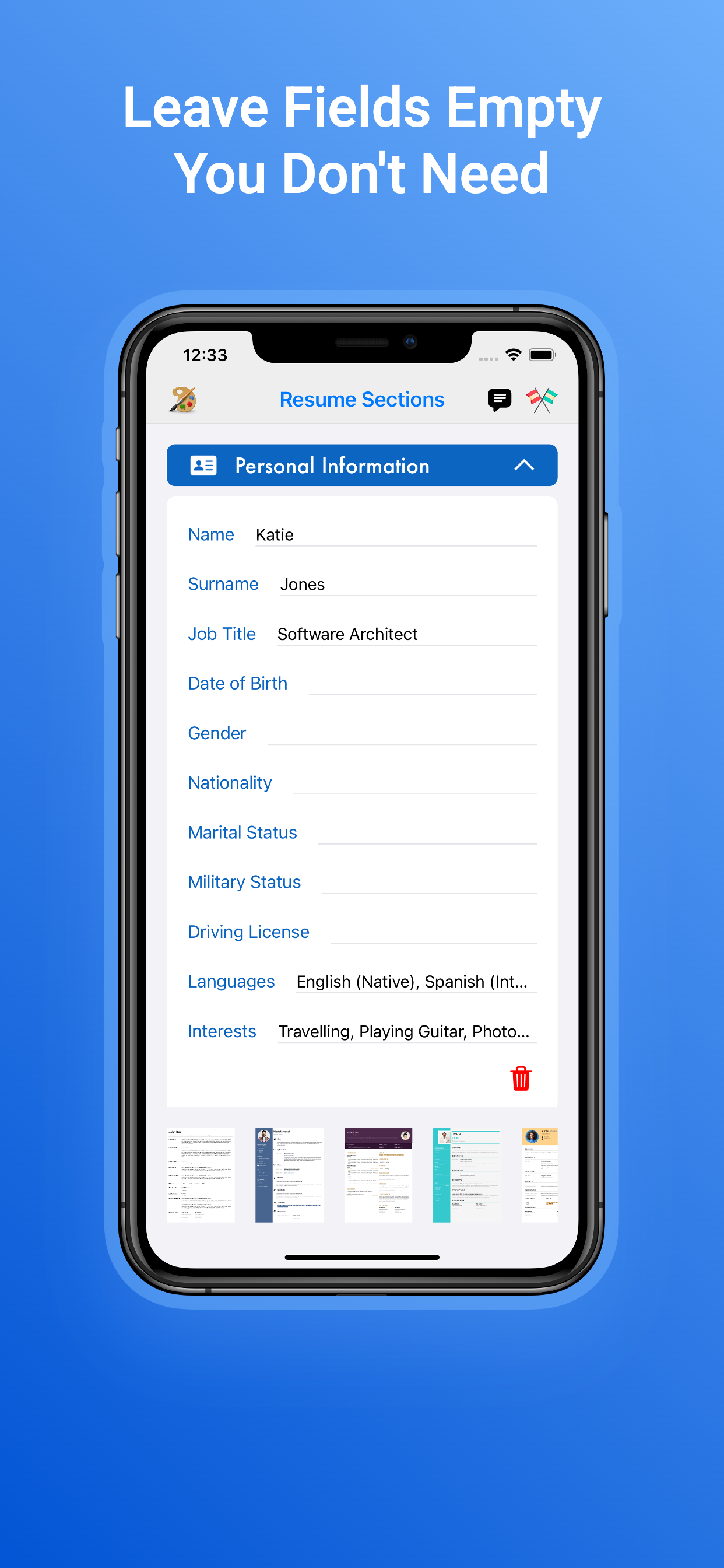 SmartCV-Resume Maker & Builder