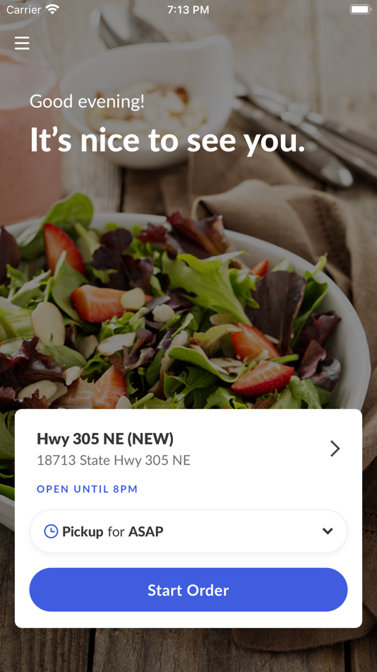 #2. Greens On Your Way (iOS) Podle: ChowNow