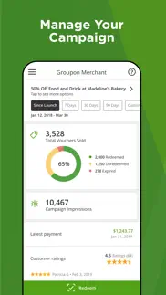 groupon merchant iphone screenshot 1