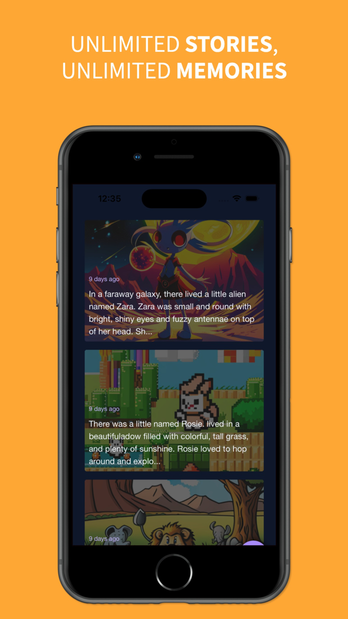 Tell Me A Story - AI Stories