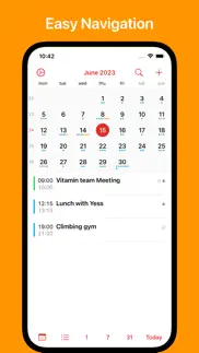 supercal - calendar v3 iphone screenshot 1