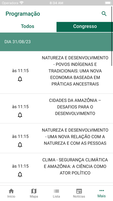 Conferência da Amazônia Screenshot