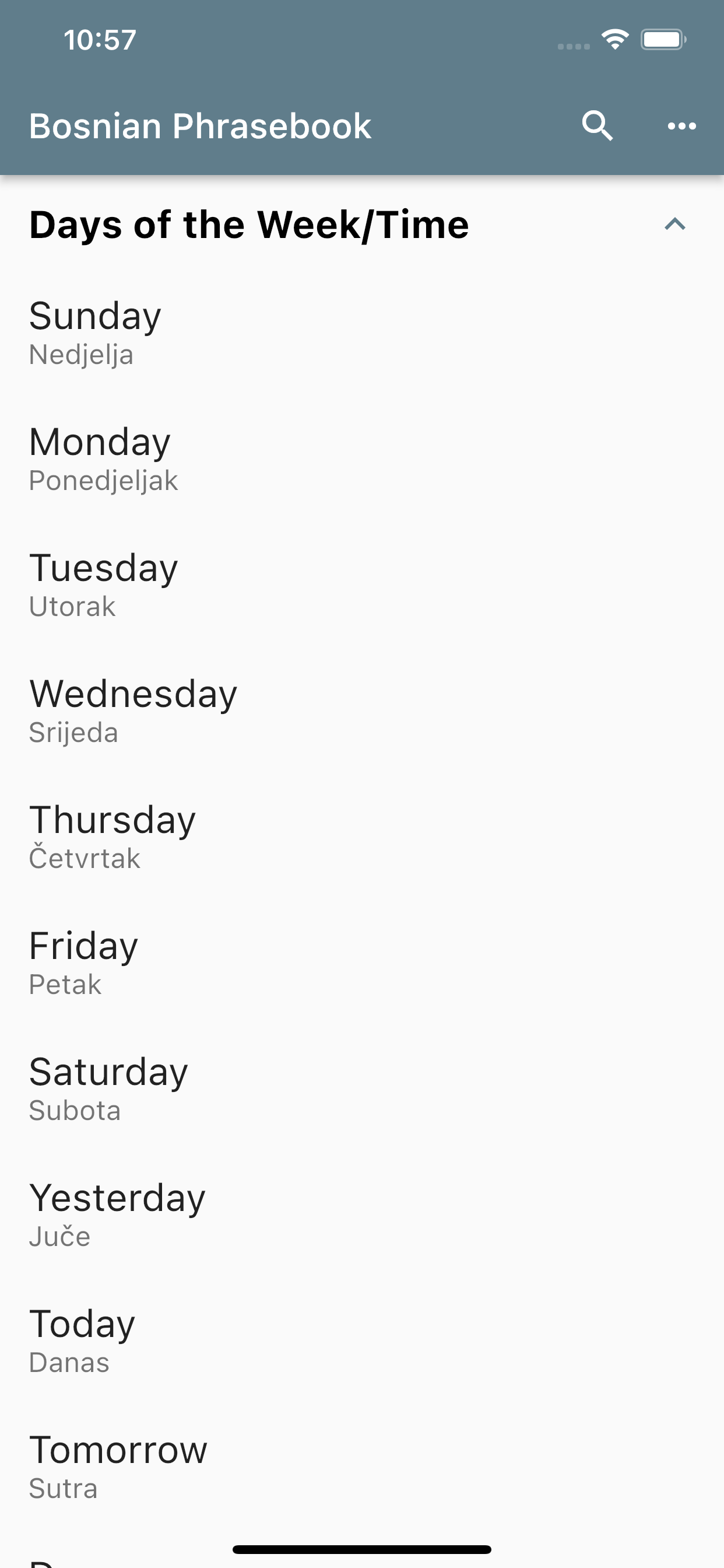 Bosnian Phrasebook