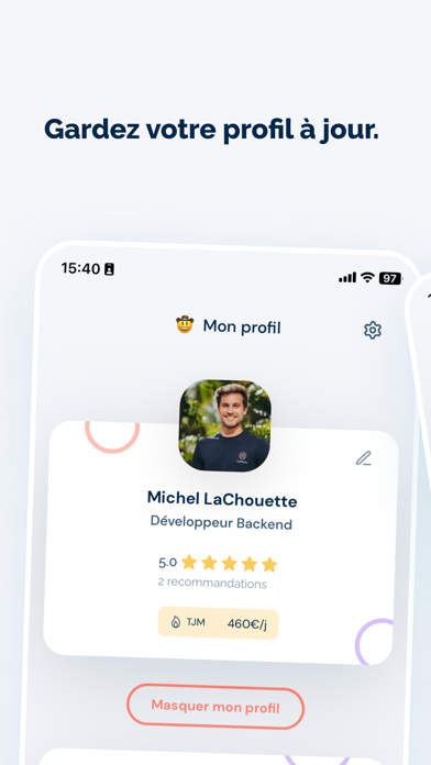 LeHibou - Freelance IT Screenshot