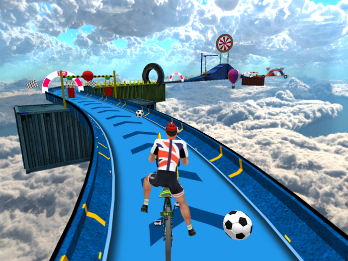 BMX Cycle Stunt Cycle Game