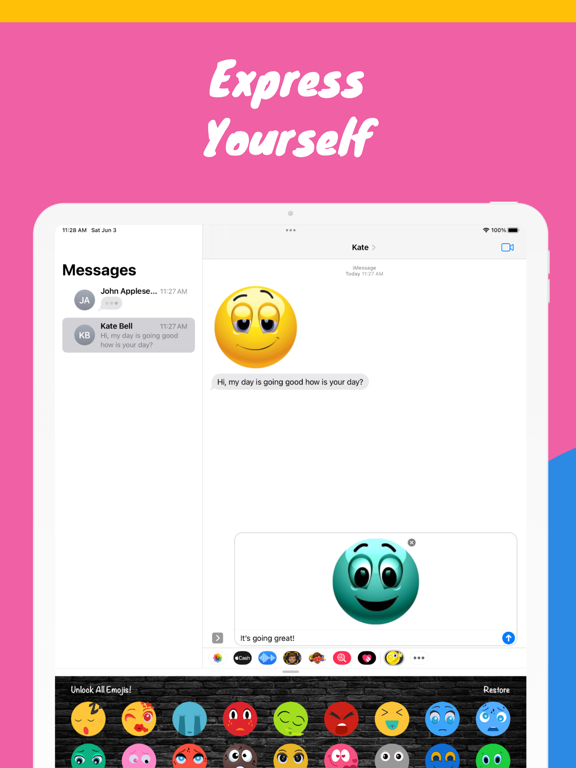 Screenshot #5 pour Grands émojis