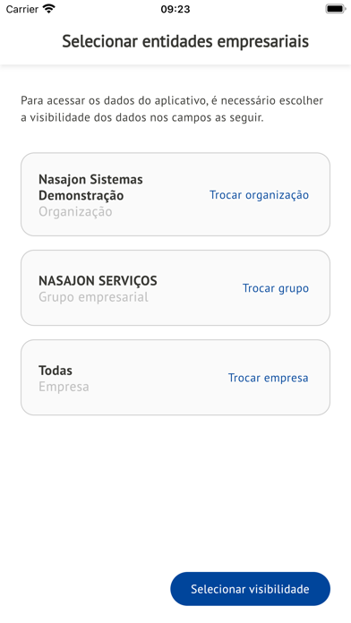Nasajon ERP Screenshot