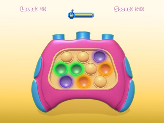 Quick Push Toy! Brain Training iPad screenshot 2 - Health & Fitness app