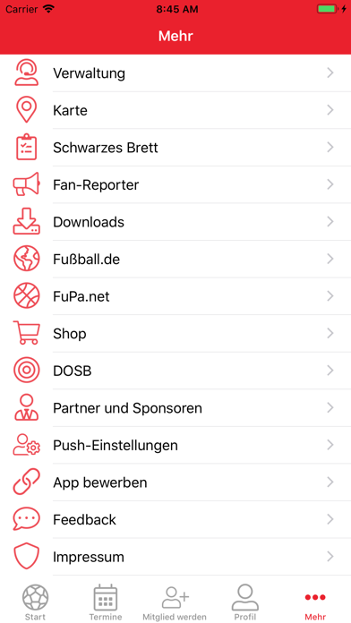 ATSV Kleinsteinbach e.V. Screenshot