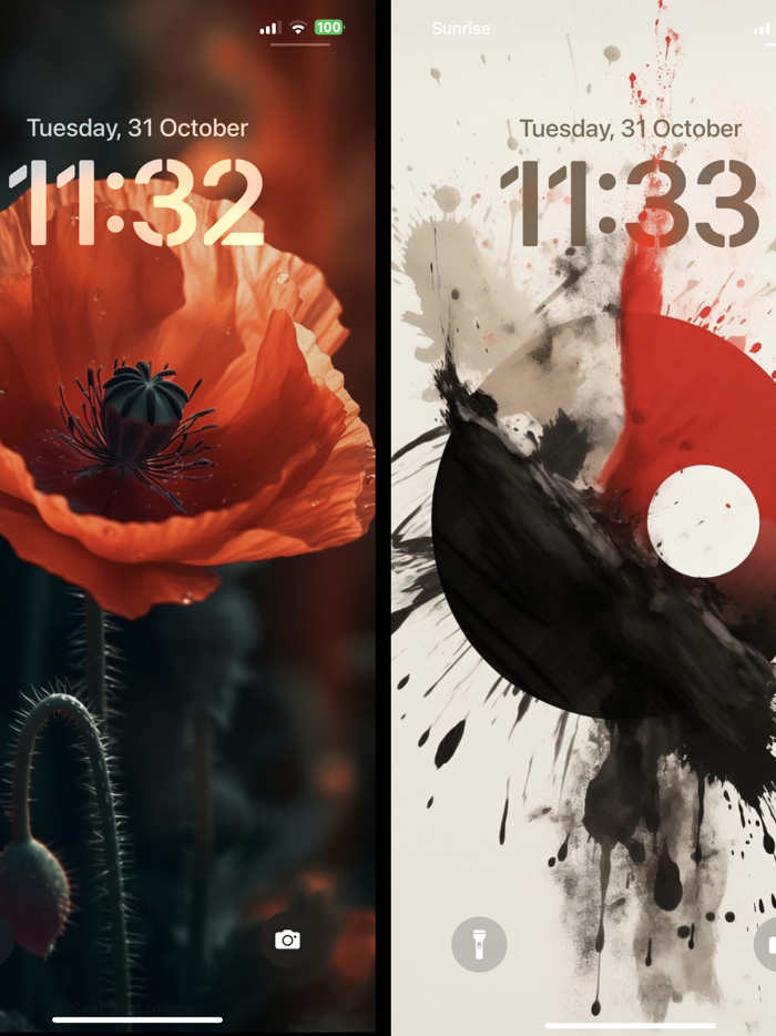 Wallpapers x Lock Screens