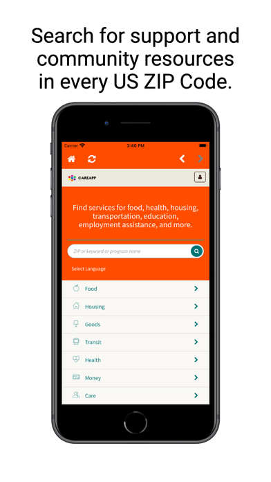 CAREAPP Howard County Screenshot