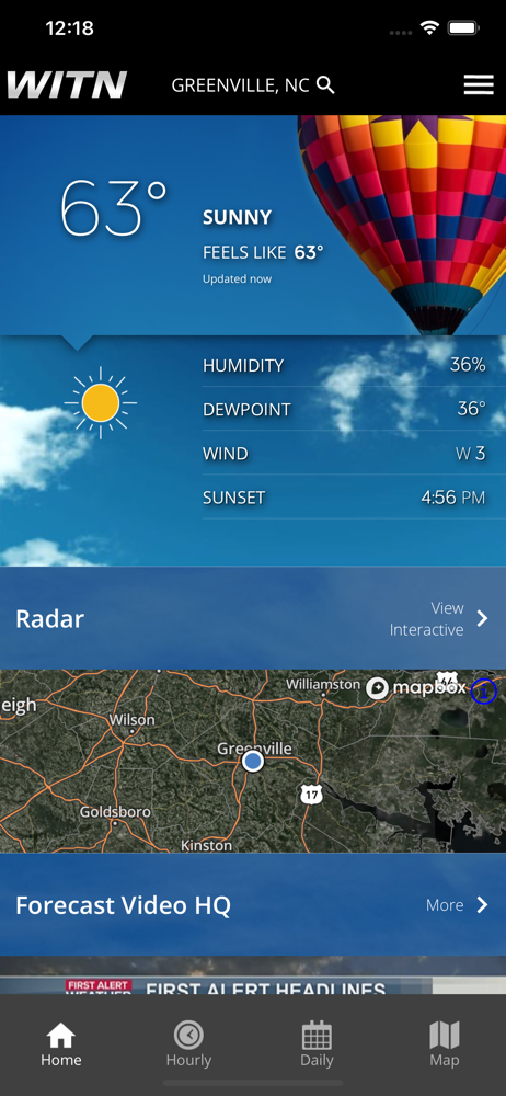 WITN Weather App screenshot 1