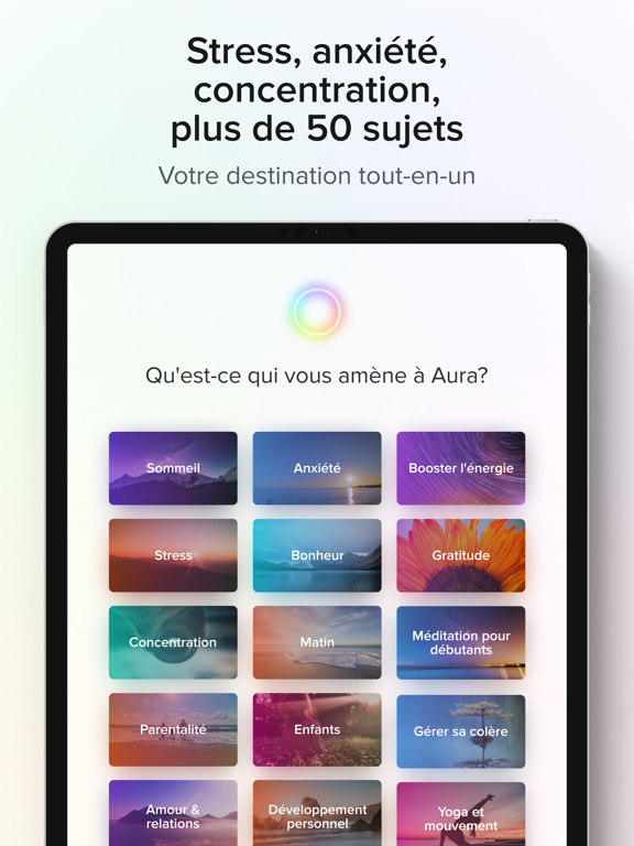 Screenshot #6 pour Aura: Méditation, sommeil, TCC