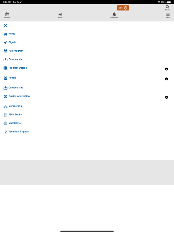 AMS Fall 2023 Eastern