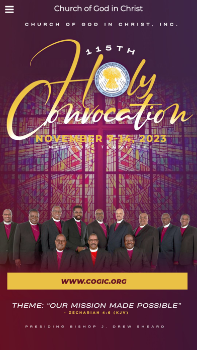 COGIC Screenshot