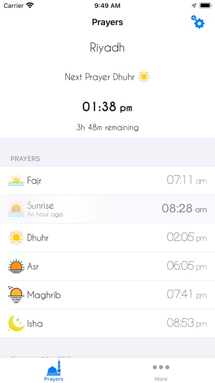 Azan - Muslim Prayer Times