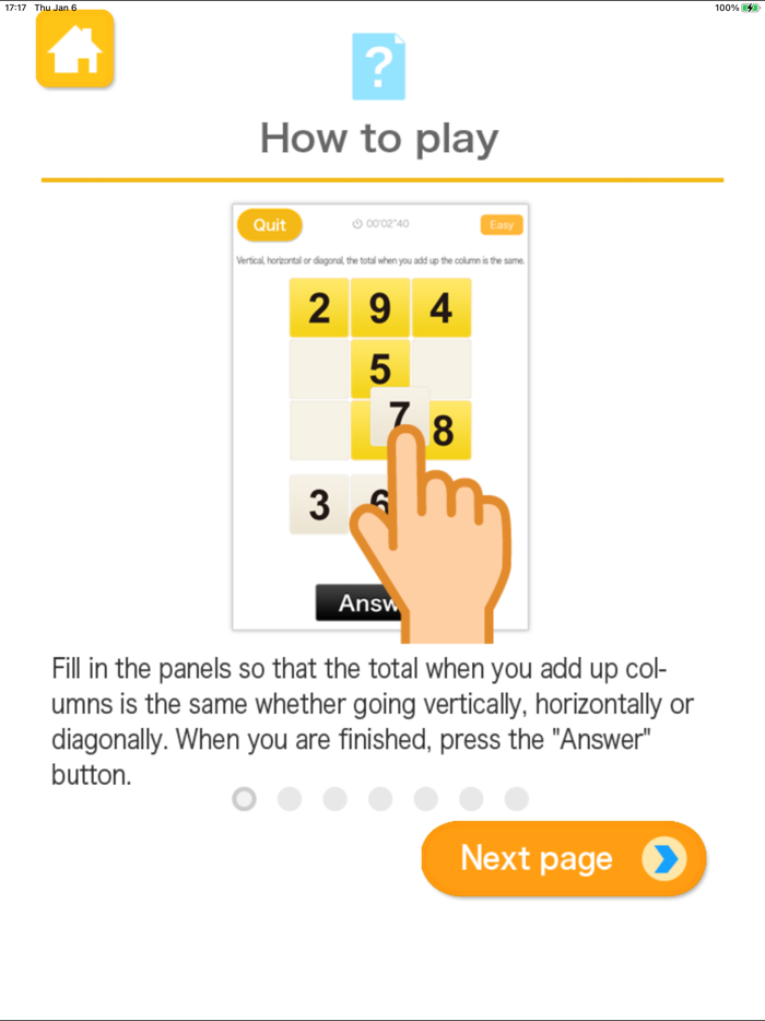 Magic square Play and Learn