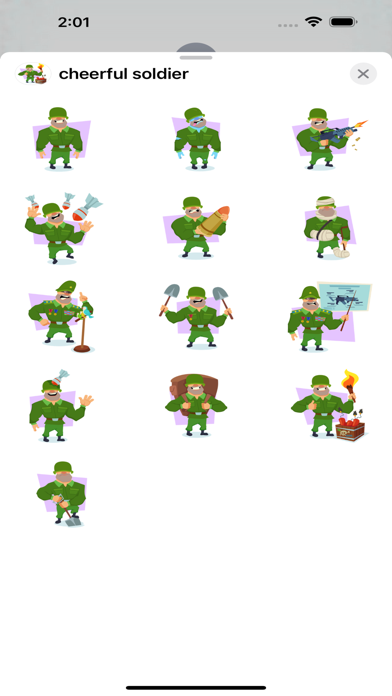 Screenshot #2 pour cheerful soldier