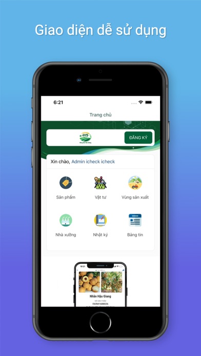 Nông Sản Hậu Giang Screenshot