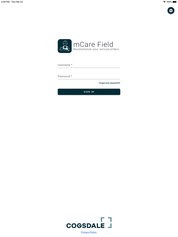 Screenshot #4 pour Cogsdale mCare