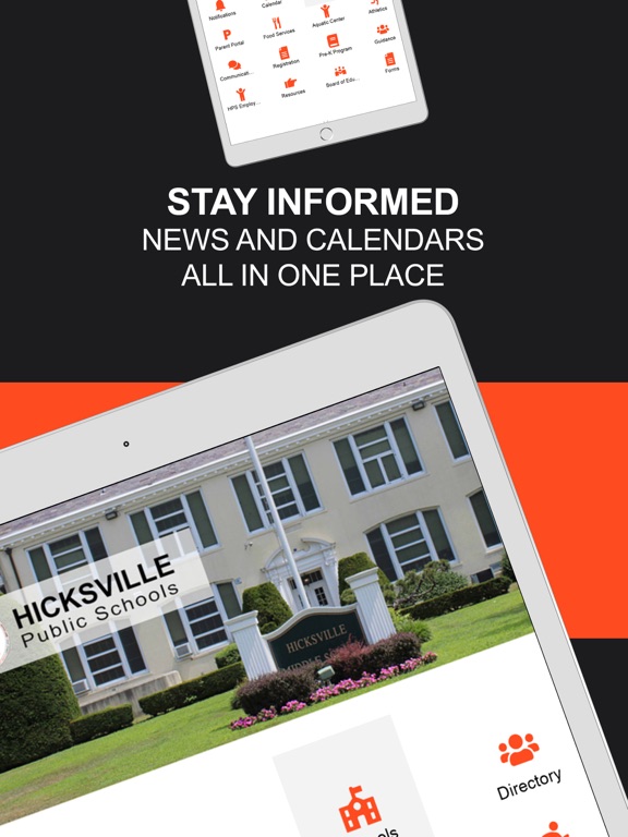 Hicksville Public Schools iPad screenshot 2 - Education app