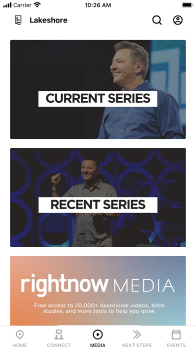 Lakeshore Community Church Screenshot